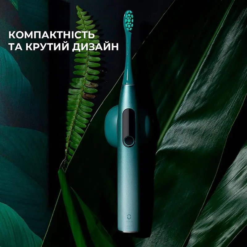 Електрична зубна щітка Oclean X Pro Green Smart Sonic Toothbrush - фото 5
