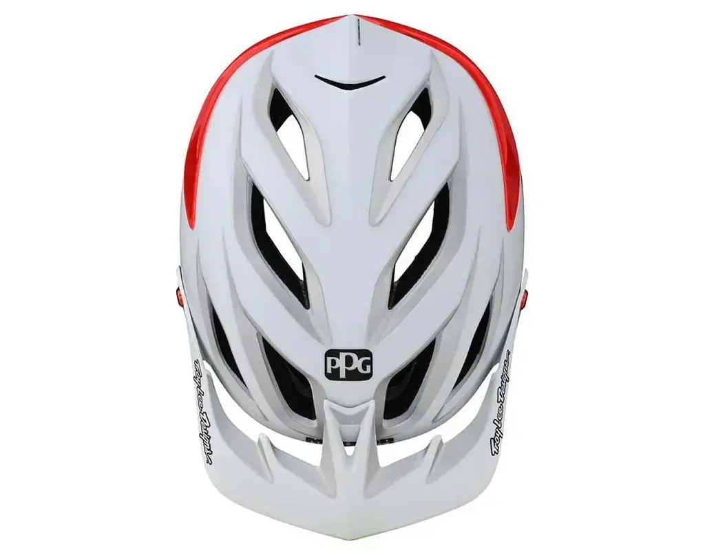 Велошолом Troy Lee Designs A3 Mips Helmet Sram White/Red XS/S (1106-150486001) - фото 3