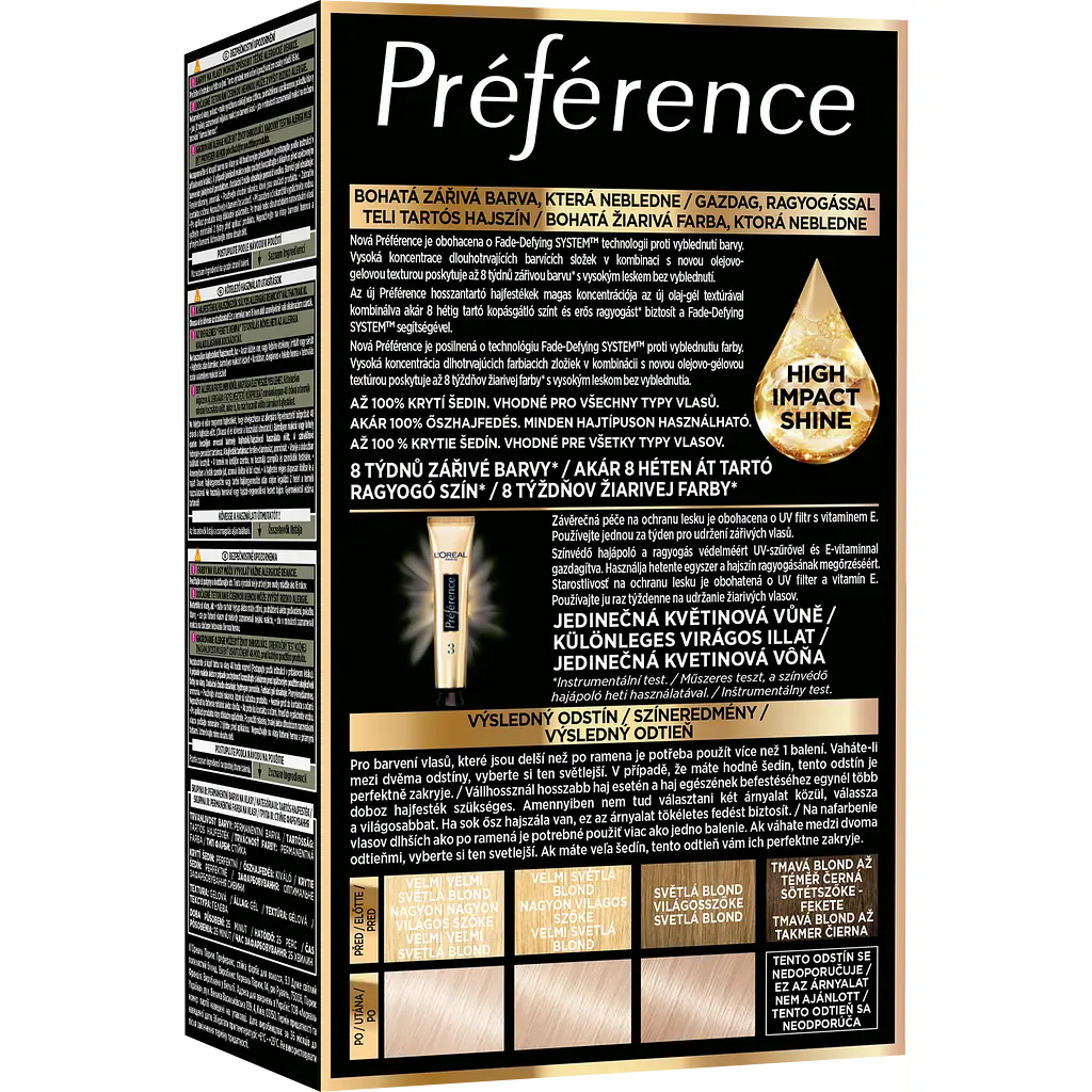 Стійка фарба для волосся L'Oreal Paris Preference 102 Extra Light Pearl Blonde 174 мл - фото 2