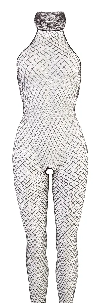 Бодістокінг 2311500 NO:XQSE Net Catsuit Black M/L - фото 5