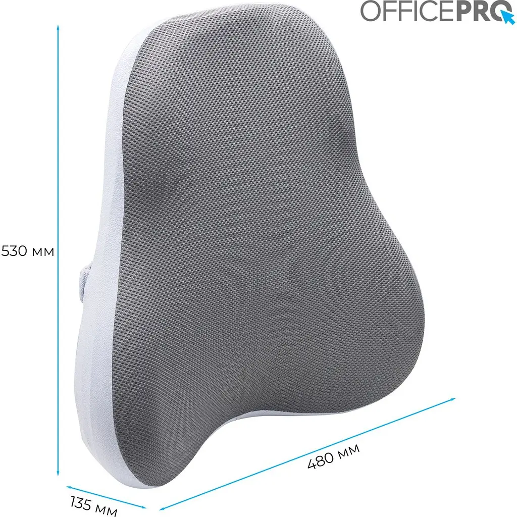 Подушка для крісла OfficePro LP600G Gray [168273] - фото 2