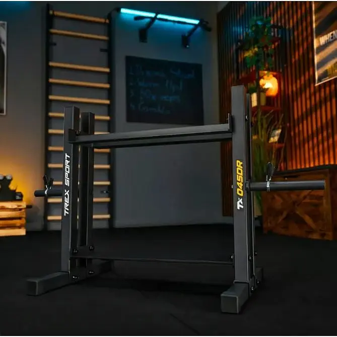 Стойка Trex Sport 2-уровневая для гантелей, дисков и гирь TX-045DR - фото 2