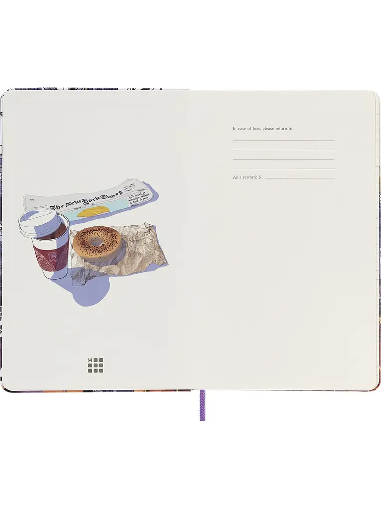 Записник Moleskine I am New York середній, Лінійка (LEQP060IAMNY) - фото 3