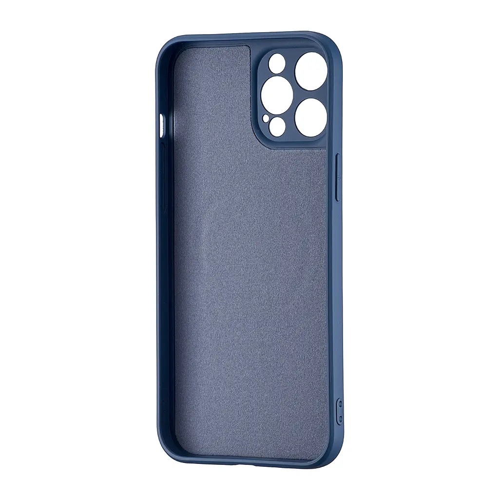 Чохол TPU with MagSafe Protected Camera iPhone 12 Pro Max Dark Blue - фото 2