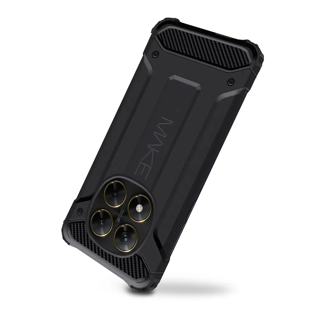 Чохол MAKE Xiaomi Redmi Note 14 Pro 5G/Poco X7 Panzer Black - фото 2