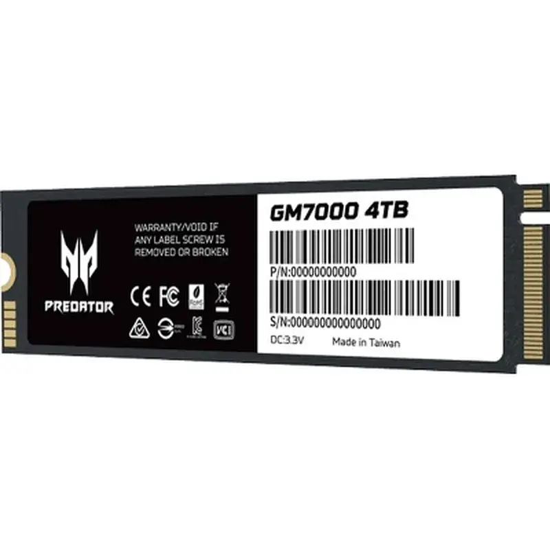 Накопичувач SSD M.2 2280 4TB GM7000 Acer Predator (BL.9BWWR.107) - фото 6