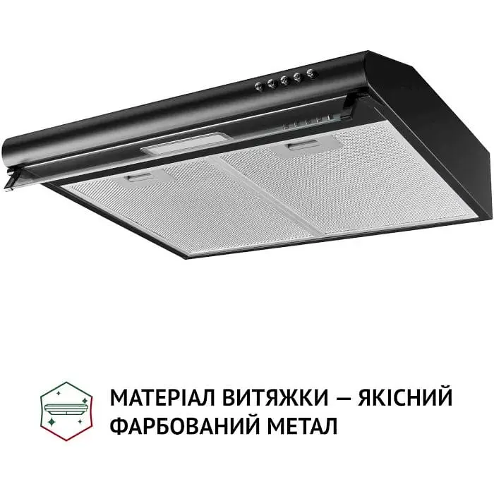 Витяжка пласка Perfelli PL 5144 BL LED - фото 3