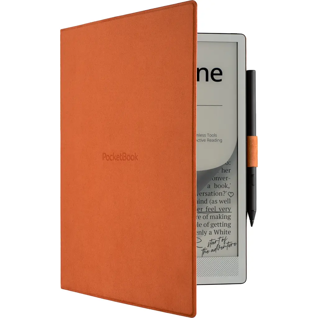 Обкладинка PocketBook 10.3", InkPAd One(PB1030), Magnetic folio cover, оранжевий - фото 8