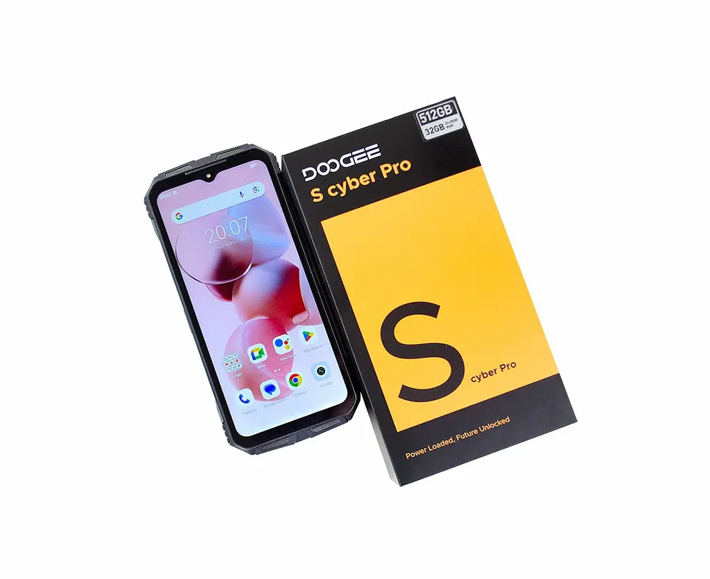 Смартфон Doogee S Cyber Pro 12/512GB Icy Silver (Global) - фото 2