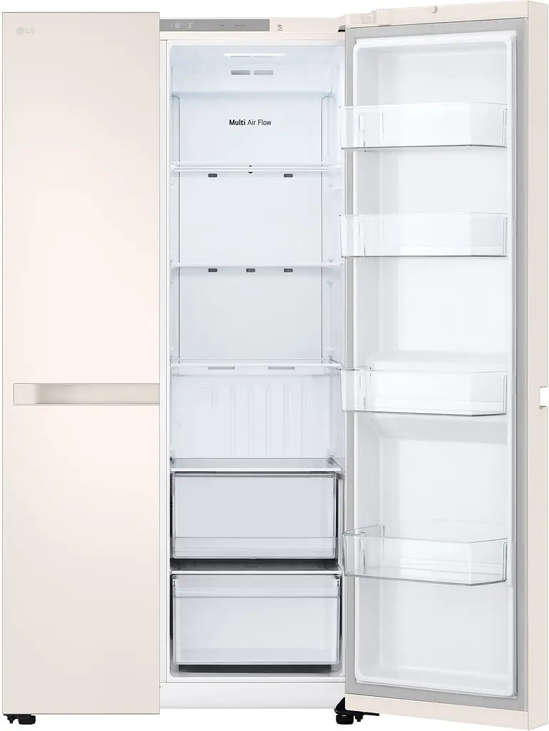 Холодильник LG SBS GC-B257KEHW - фото 9