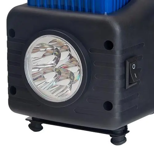 Автомобільний компресор двопоршневий Vitol 12V 360вт 85л 15Атм 150psi з дефлятором (K-74) - фото 4