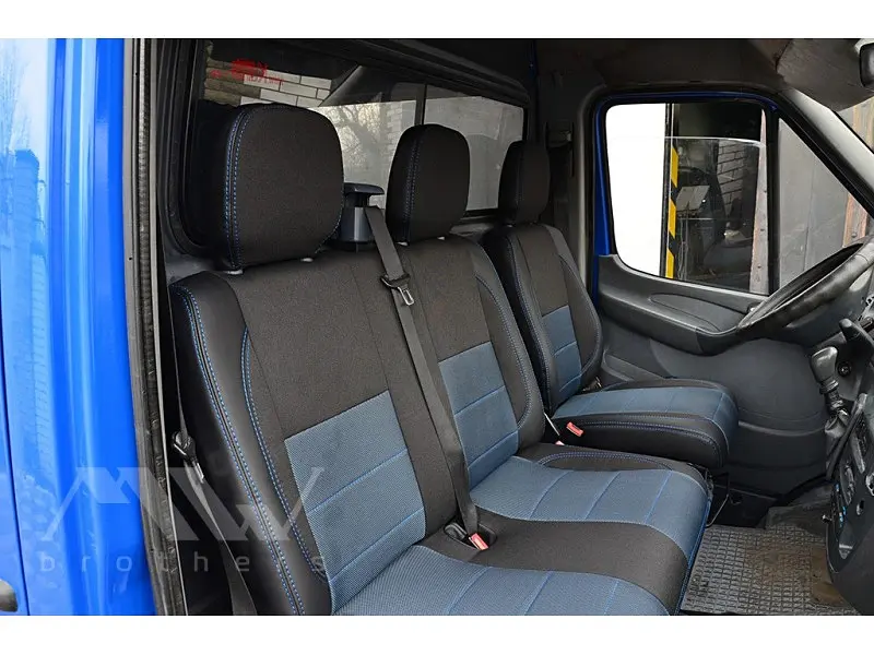Авточохли модельні MW Brothers для Mercedes Sprinter ( 1+2 ) c 1997 - 2006 - фото 7