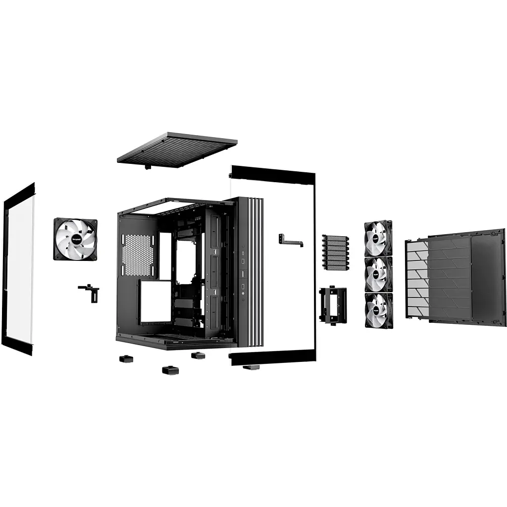 Корпус для ПК Be quiet! LIGHT BASE 600 LX чорний (BGW67) - фото 7