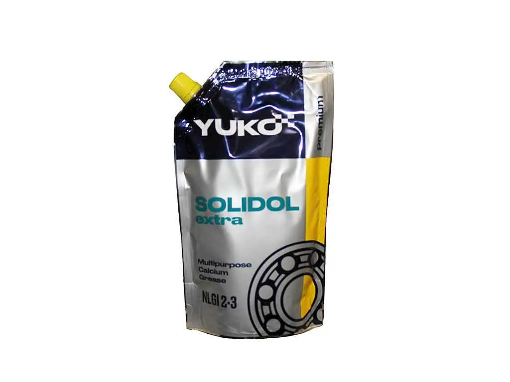 Солідол YUKO 375г жировий NLGI 2/3 (дiй-пак зi штуцером )