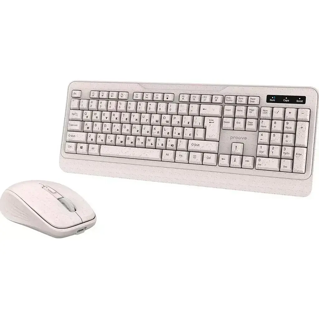 Комплект клавиатура + мышь Proove Harmless Beige [KMHR00003002] [118670] - фото 2