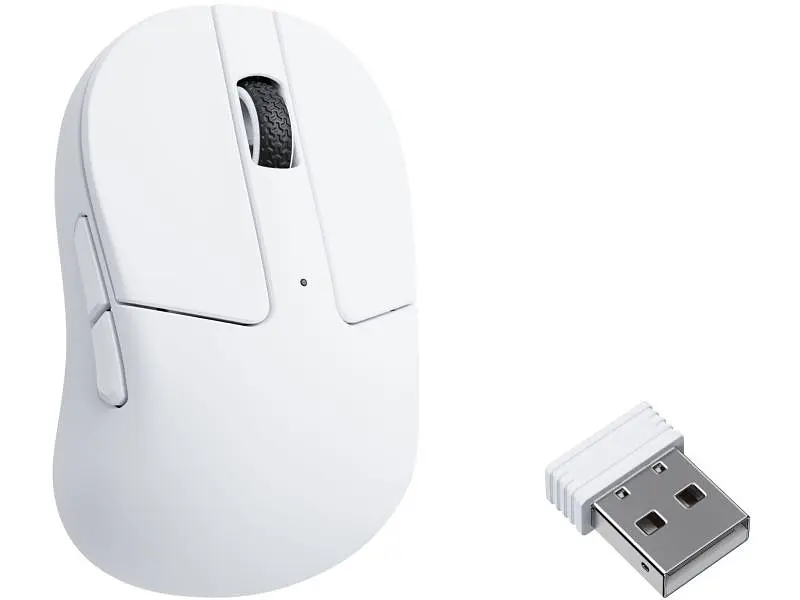 Миша Keychron M4 PixArt 3950 (8K) White (M4-A24) - фото 2