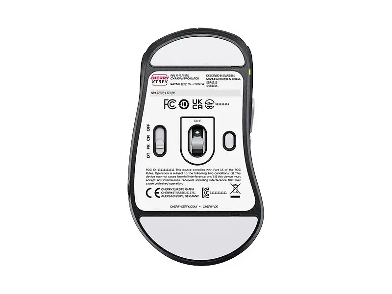 Мышь Cherry Xtrfy M64 Pro 8K Wireless Black (CX-M64W-PRO-BLACK) - фото 6