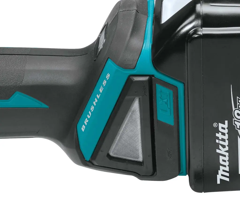 Шліфмашина кутова акумуляторна Makita DGA504Z (125 мм, 8500 об/хв, BL, LXT, без акумуляторів та зарядного пристрою) - фото 7