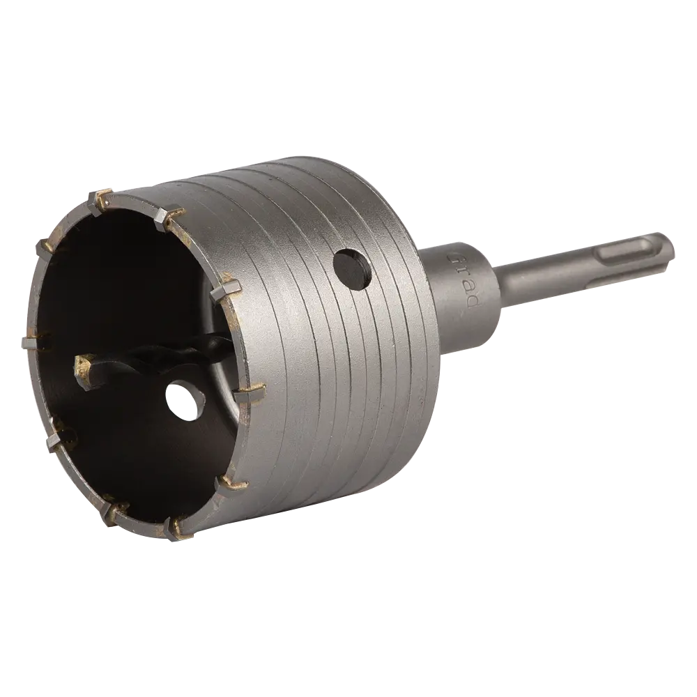 Коронка по бетону Grad Ø80×70 мм 10 зубців + хвостовик 110 мм SDS-plus (1514405) - фото 2