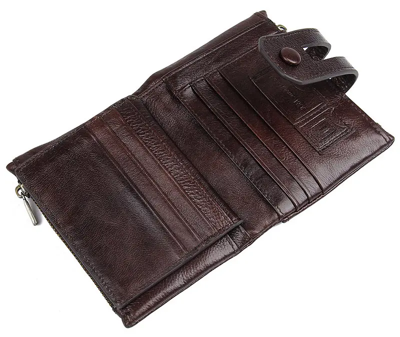 Мужской кожаный кошелек Vintage 9.2x12 см acs0015718 - фото 9