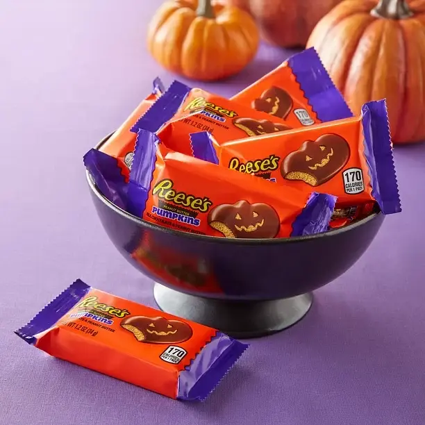 Цукерки Reese's Halloween Pumpkins 204g - фото 3
