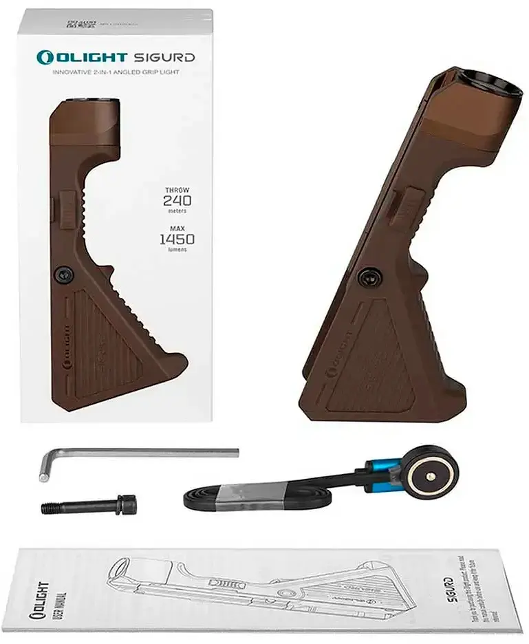Фонарь Olight Sigurd Desert Tan - фото 11