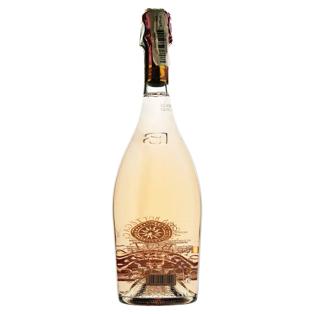 Вино ігристе Bottega Prosecco Rose DOC, рожеве, брют, 11,5%, 0,75 л (872784) - фото 2