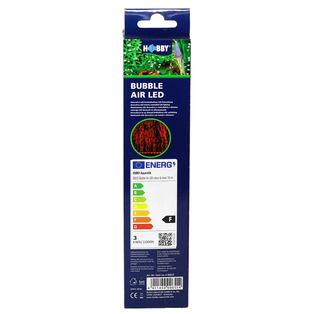 Розпилювач Hobby Bubble Air LED colour & moon 18 см (00655) - фото 10