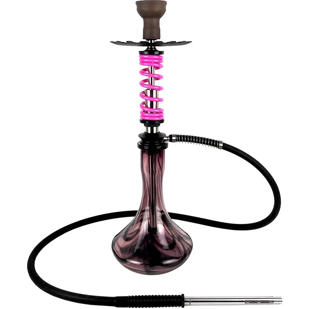 Кальян Trumpet Hookah Rider S Pink (колба Craft DC Violet) - фото 2