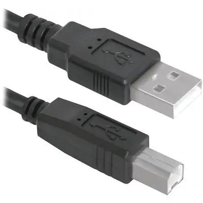 Кабель для принтера Defender USB 2.0 AM/BM 5.0m USB04-17 (83765) - фото 2