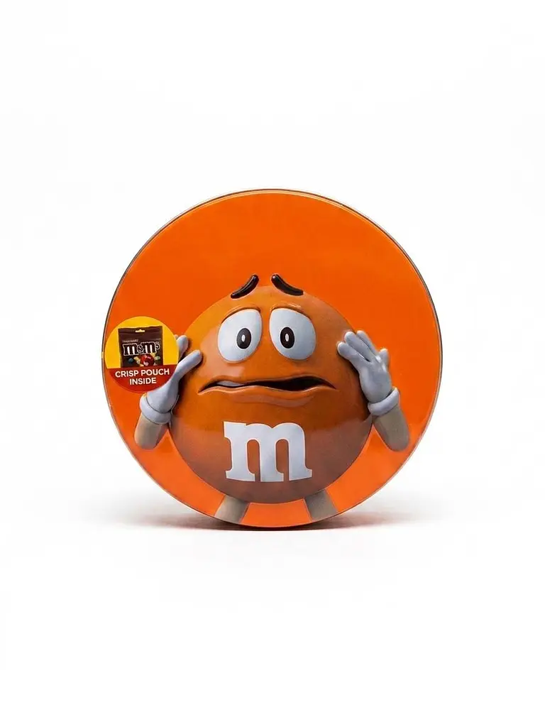 Драже M&M's Chocolate Limited Edition Smiley Tin 200g (BB 02/08/2026)