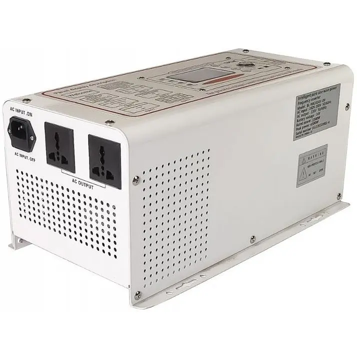 Источник бесперебойного питания GXQC UPS 1500W/ 4500W DC 24V AC 220V чистая синусоида - фото 3