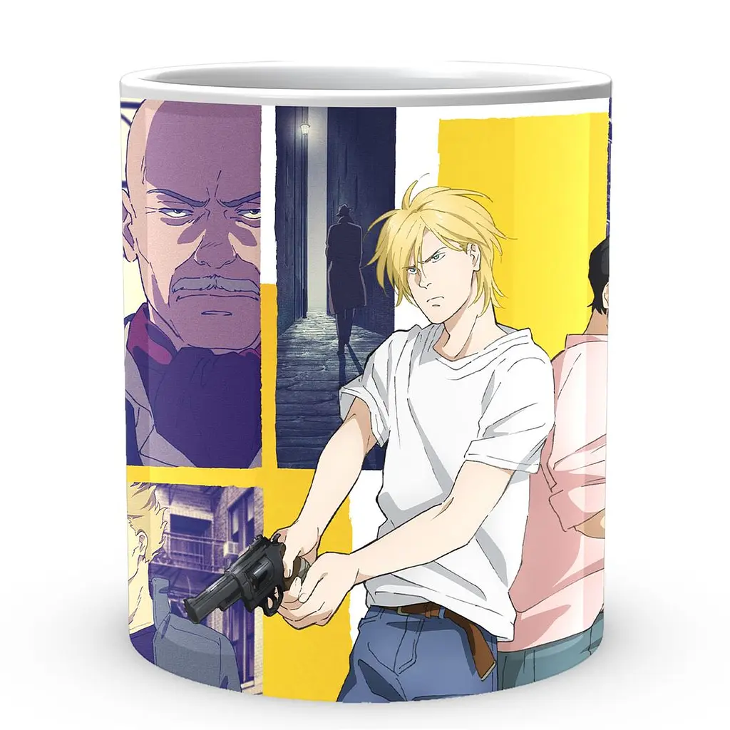 Кружка GeekLand Banana Fish Бананова Рыба Эш Эйджи BF 02.02 330 мл белая - фото 2