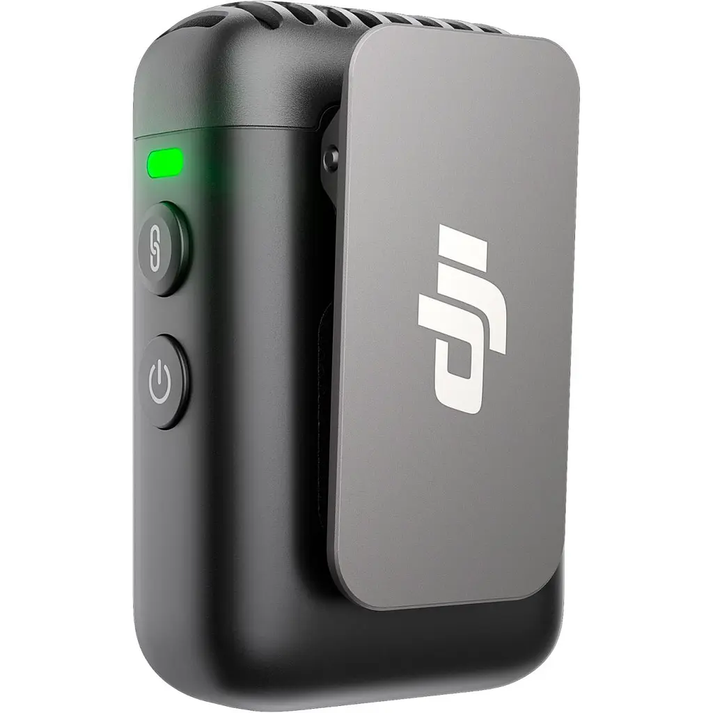 Передавач радіосистеми DJI Mic 2 Transmitter Shadow Black (CP.RN.00000328.01) [104407] - фото 5