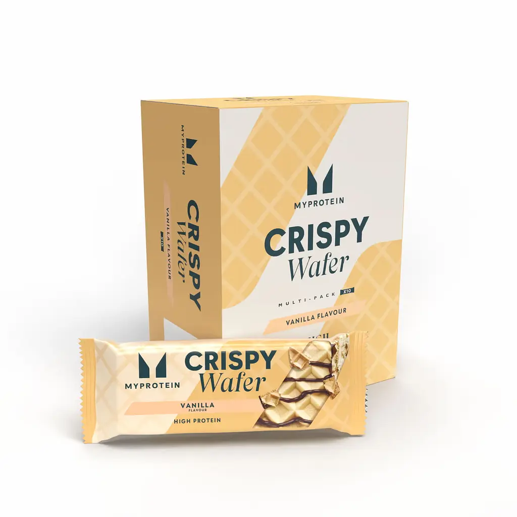 Протеїнові Вафлі Crispy Wafers - 10x40г Ваніль