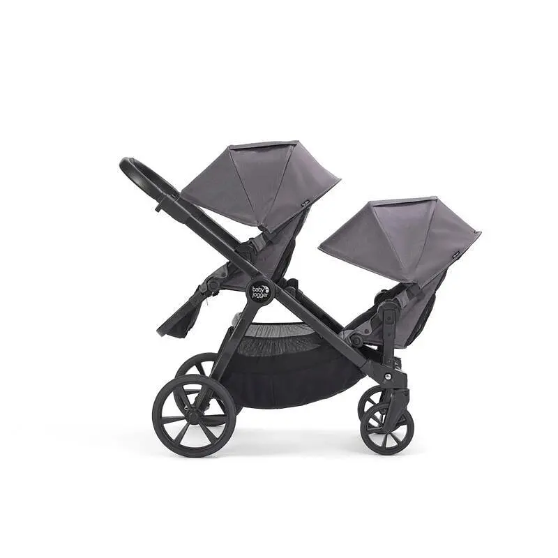 Прогулянковий візок для двійні Baby Jogger City Select 2, Basic Radiant Slate - фото 5