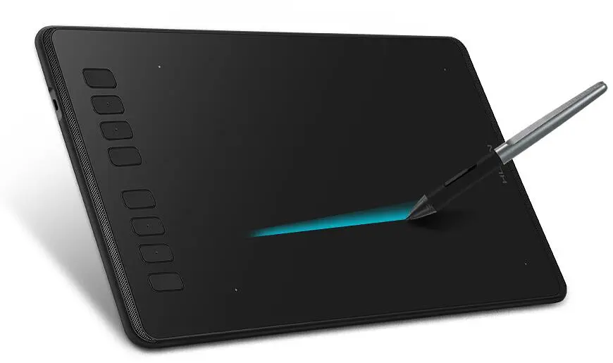 Huion Графічний планшет 8.7"x5.4" H950P, microUSB, чорний - фото 6