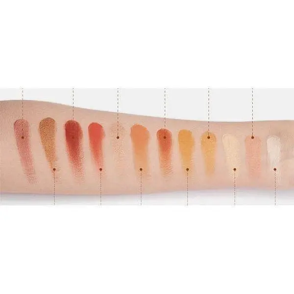 Палетка тіней для повік Images Jungle Eye Shadow 12 відтінків - фото 4