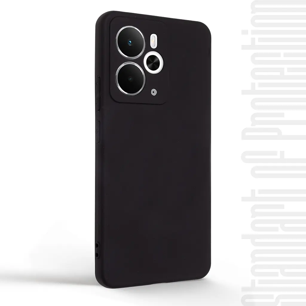 Чехол-накладка для смартфона Realme 14 5G противоударный, силиконовый, термополиуретановый (ТПУ), с защитой камеры и корпуса, черный, защита всего корпуса, ArmorStandart (ARM83656) - фото 2