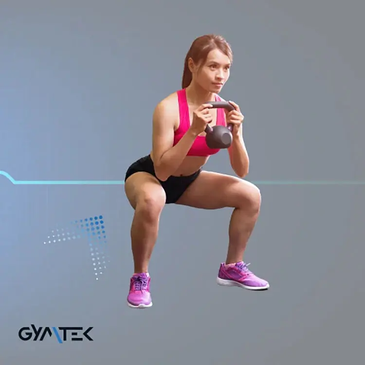 Гиря Gymtek виниловая 2 кг черная - фото 6