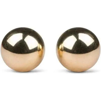 Вагінальні кульки Gold ben wa balls, 22 мм - фото 2