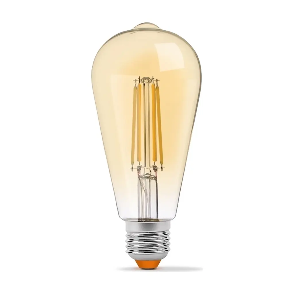 Лампочка Videx Filament ST64FA 10W E27 2200K бронза (VL-ST64FA-10272) - фото 2