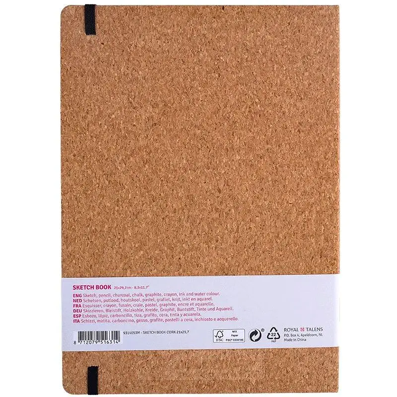 Блокнот для графики Royal Talens Art Creation А4 140г/м2 80л Cork - фото 3