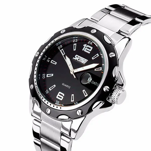 Наручний годинник Skmei Robby Steel 0992S Сріблястий (725) - фото 3