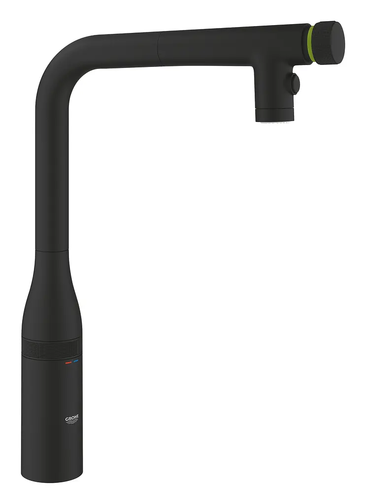 Змішувач для кухні Grohe Essence 31892KF0 Чорний матовий - фото 2