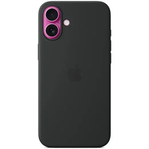 Силіконовий чохол CasePro Silicone Case with MagSafe Black для iPhone 16 Plus - фото 4
