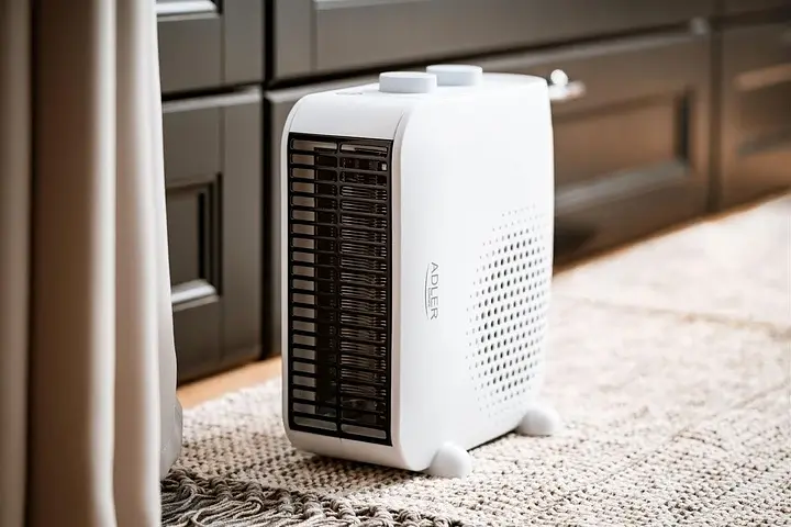 Тепловентилятор, спіральний обігрівач Adler AD 7725 2000 Вт - фото 6