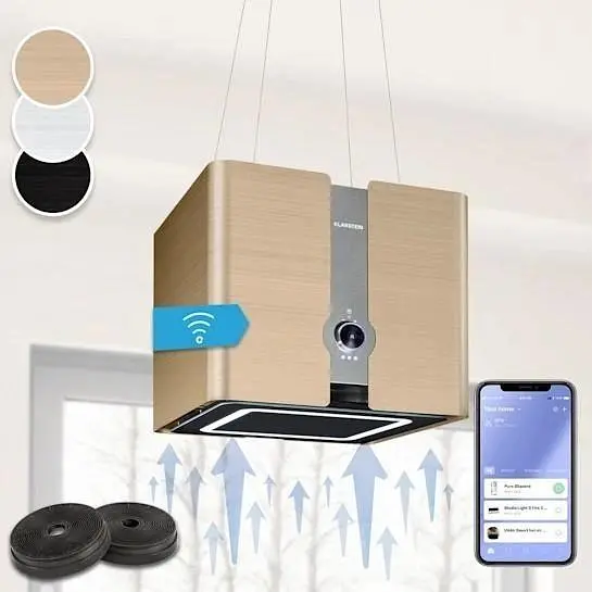 Острівна витяжка Klarstein Futurelight Smart 420 м³/г (10038708) - фото 2