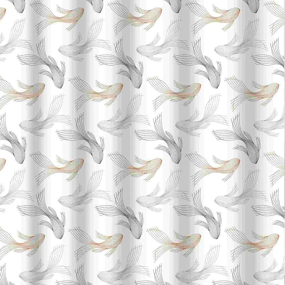 Шторка для ванної Werk Морський танок Peva 180х180 см WK-10006 (126302) - фото 2