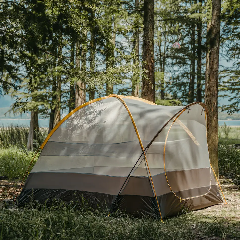 Палатка шестиместная Naturehike KOTA 6 CNK2450WS031 75D Светло-коричневый - фото 8